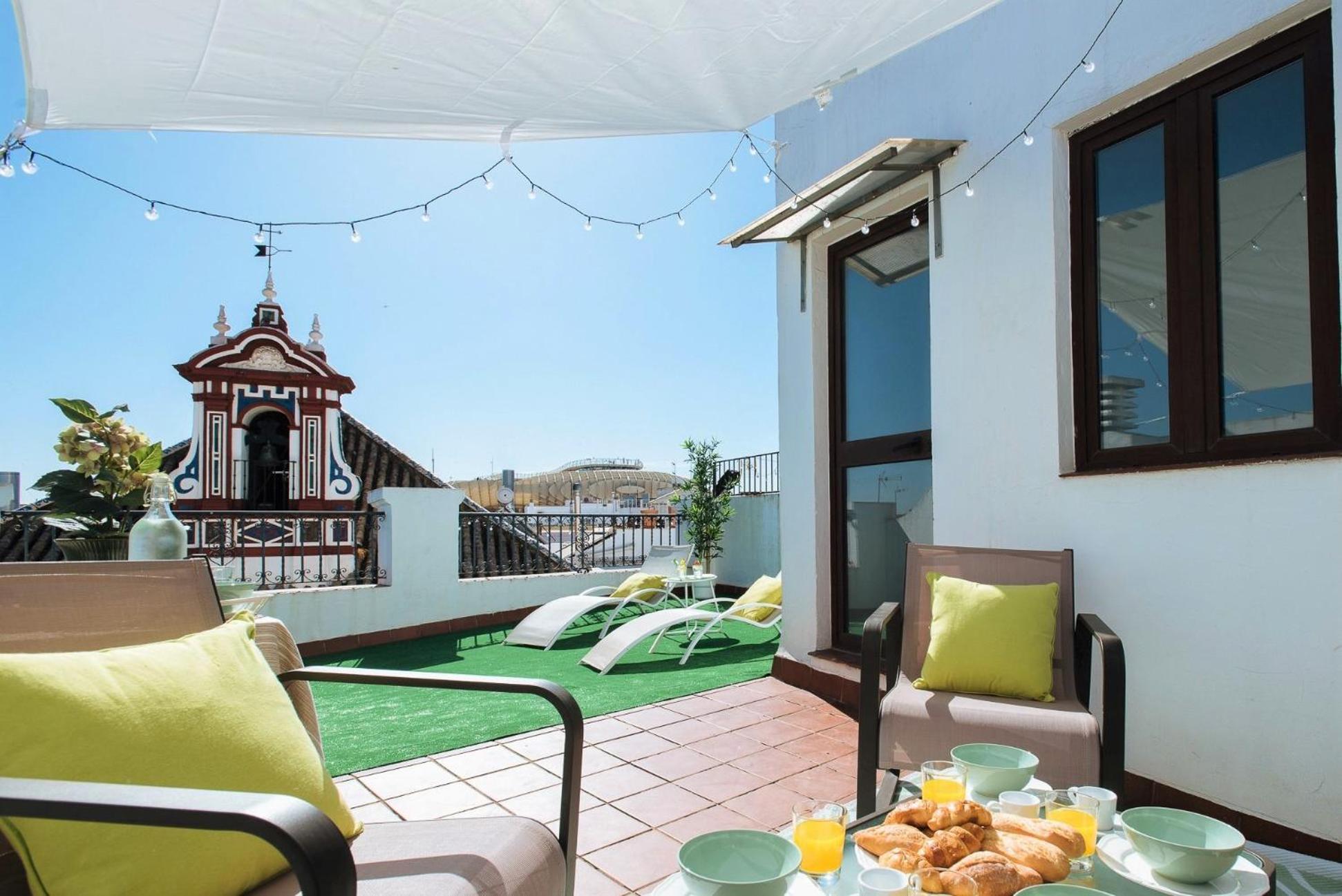 Apartamento Hostly Orfila 3A-3B Exclusive Penthouse-Center-Fibre-Parking Optional Sevilla Exterior foto